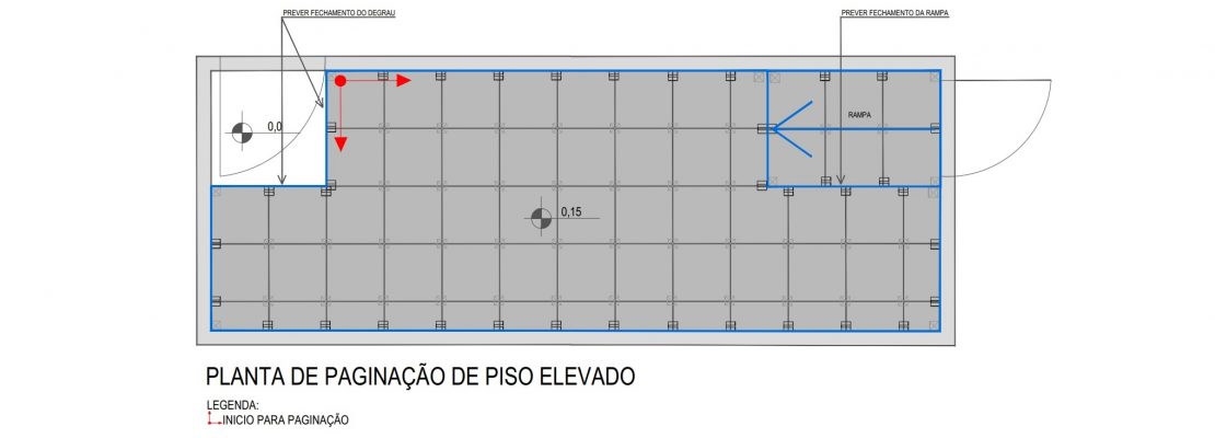 A importância do projeto de paginação de piso elevado